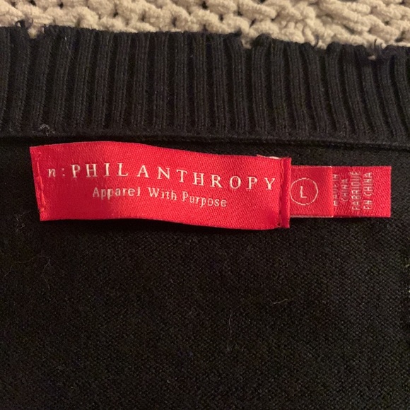 Lydia Cardigan Black Cat n:philanthropy. NWOT - Picture 12 of 13